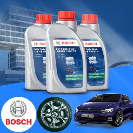[자체제작]폭스바겐 시로코 1세대 2.0TDI (CFG) 보쉬 정품 고성능 DOT4 브레이크오일 1L