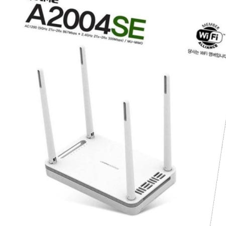 A2004SE .아이피타임 기가비트 유무선 공유기 4포트