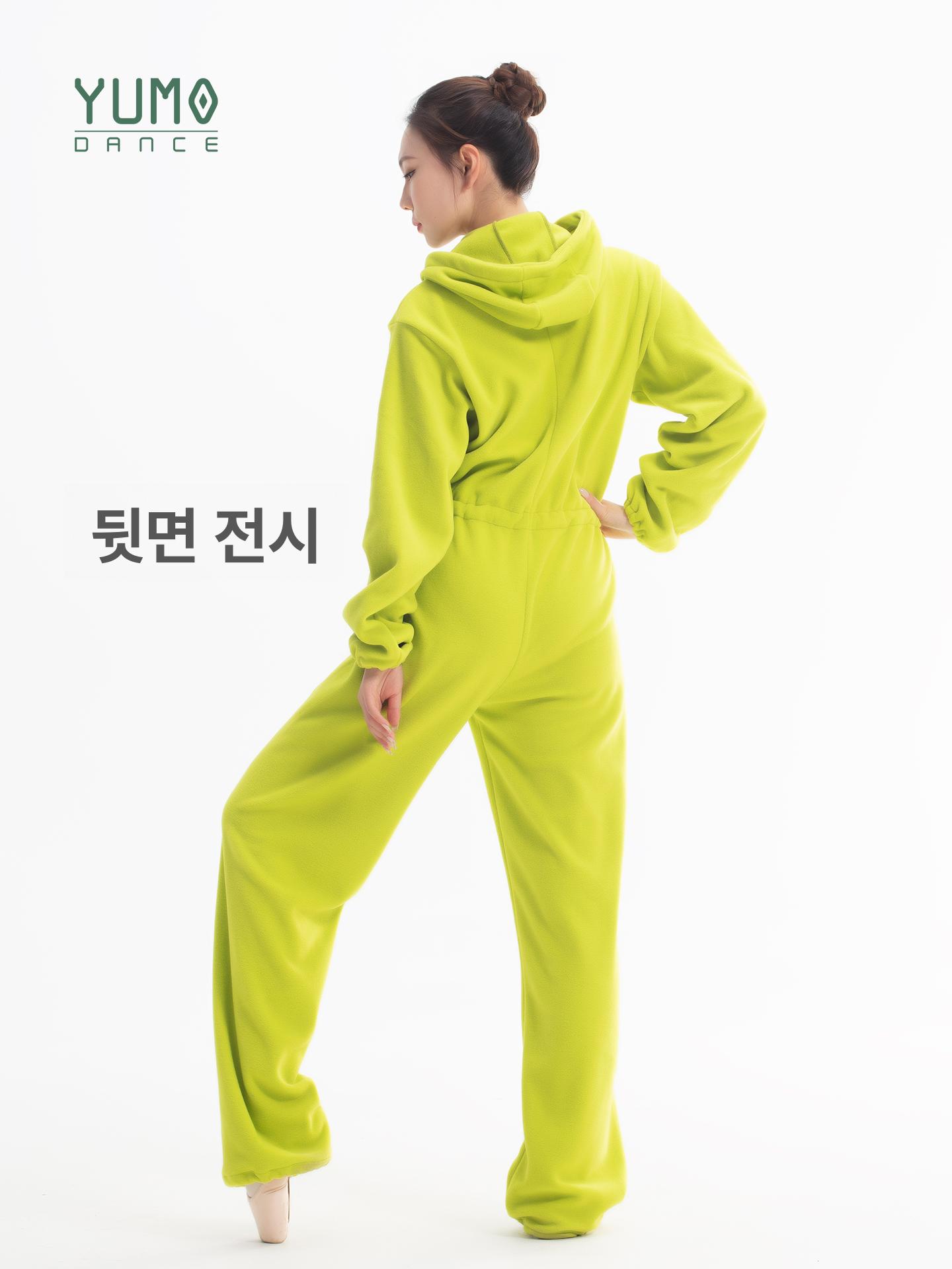 겨울용 발레 워머 땀복 연습복 기모 보온 무용복 여성용 두꺼운 - 상세 이미지 5