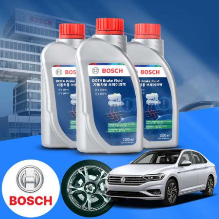 [자체제작]폭스바겐 제타(7세대)(19~) 2.0 보쉬 정품 고성능 DOT4 브레이크오일 1L