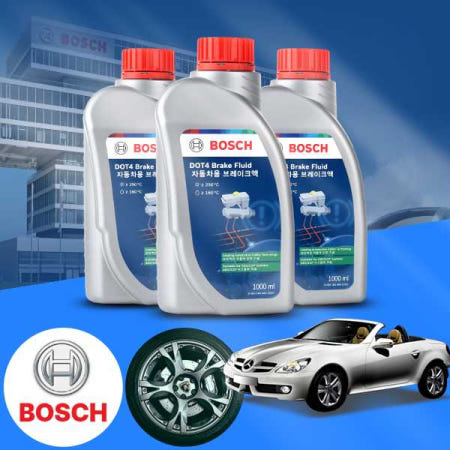 [자체제작]벤츠 SLK 350 R171 (04~11) 보쉬 정품 고성능 DOT4 브레이크오일 1L