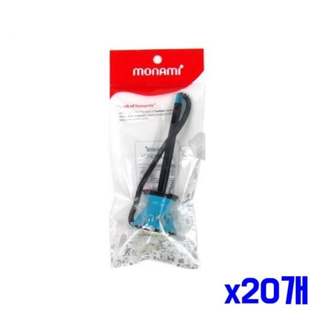 테이블 고정 볼펜 0.7mm 필기구 사무실펜 x20개 - 메인 이미지