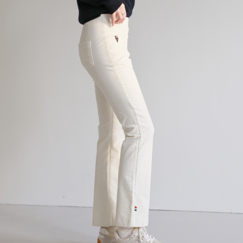 엄마옷 조이마담 PT90219 알파카 기모 부츠컷 밴딩팬츠 겨울바지 중년여성의류 - 상세 이미지 2