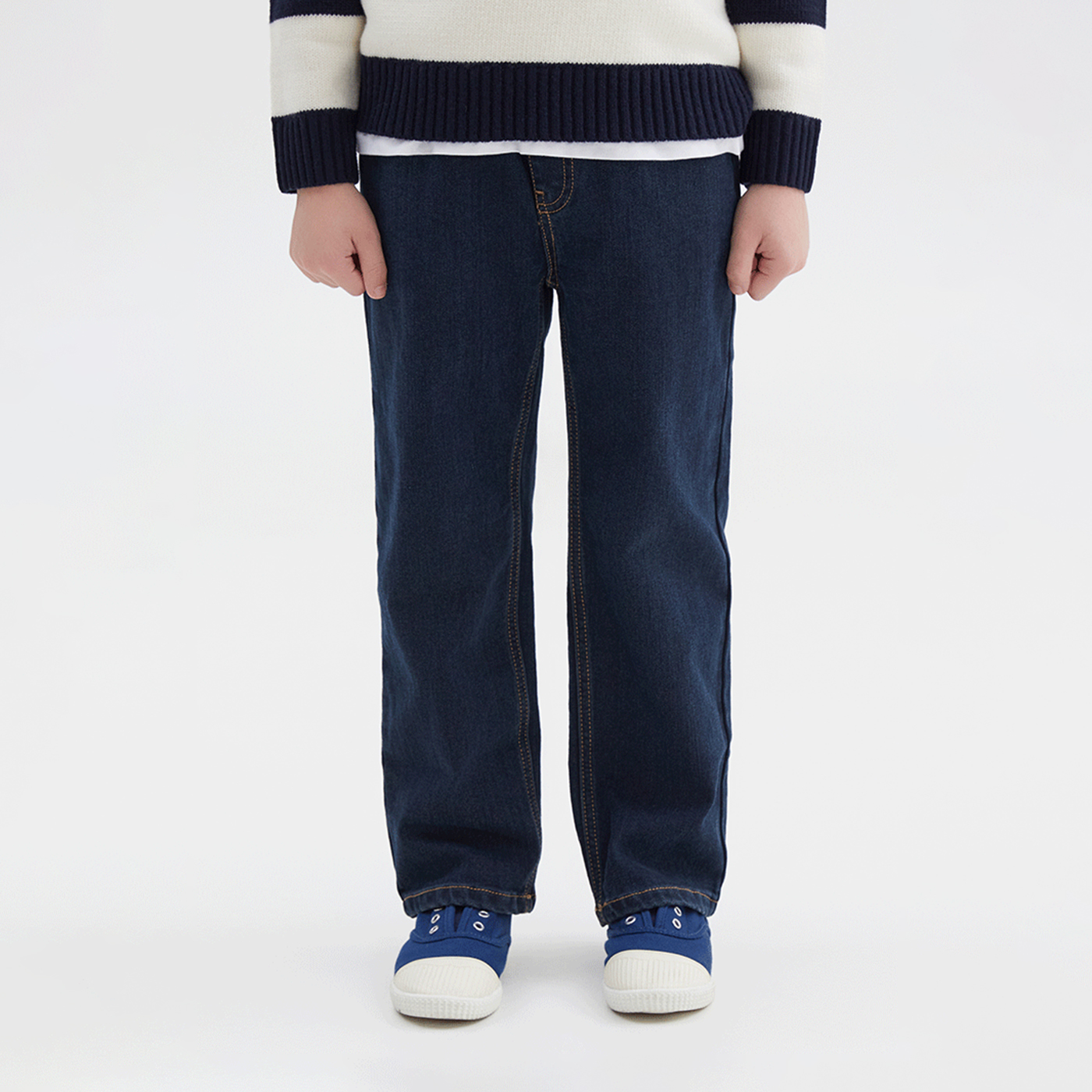 [당일출고][WARM] 스파오키즈 스트레이트 기모 데님 SPTJF4VKU2