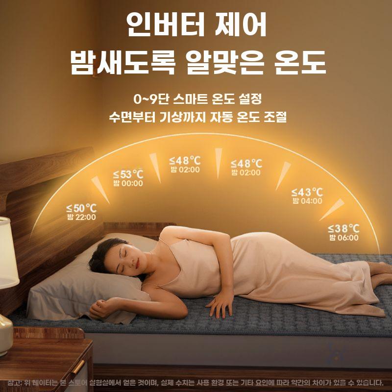 전기담요 그래핀 이불 발열 담요 겨울 보온 방한 극세사 1.5x0.7m 단일제어 - 상세 이미지 2