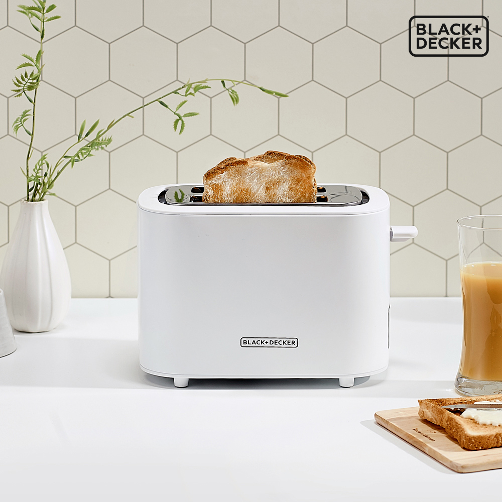 블랙앤데커 LED 디지털 2구 토스터기 토스트기 스텐 미니 기계 식빵 BXET1250-A