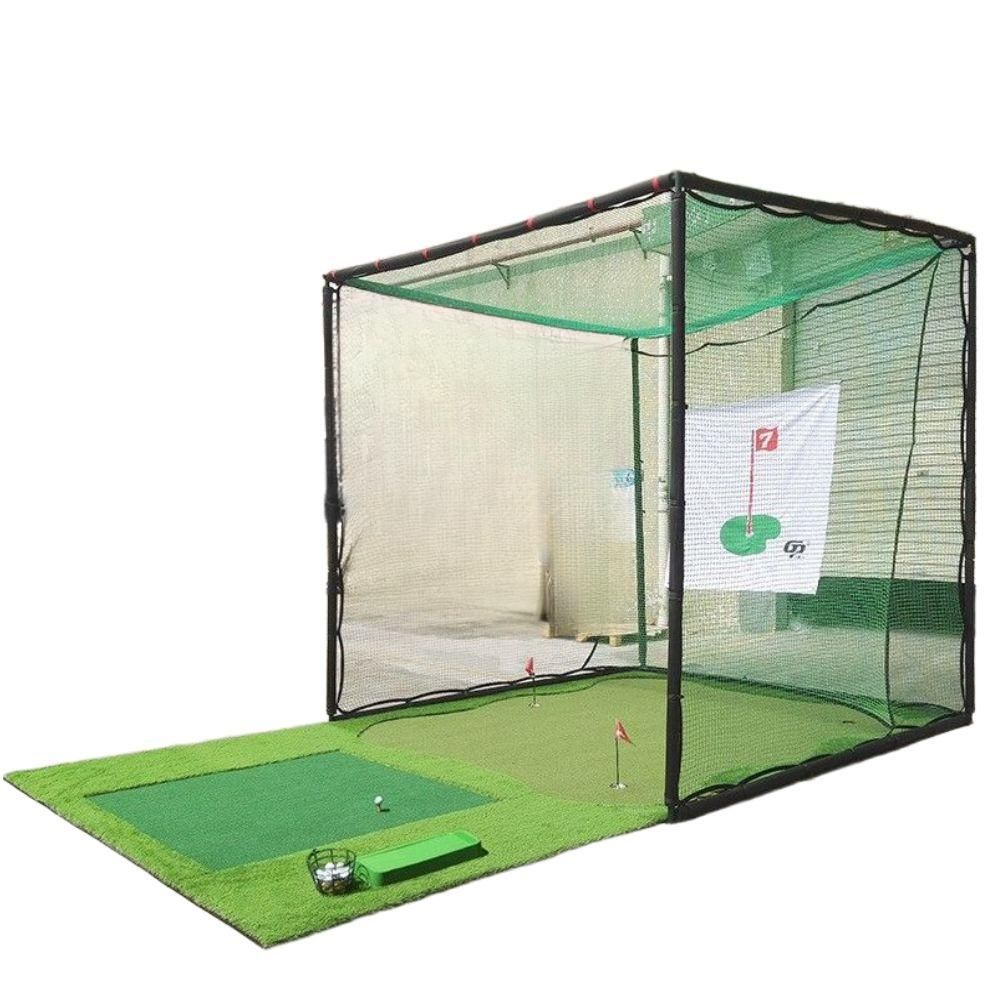 골프 연습 텐트 골프스윙 연습망 네트 베팅 스윙 그물 3x3x3m 케이지 - 상품 이미지