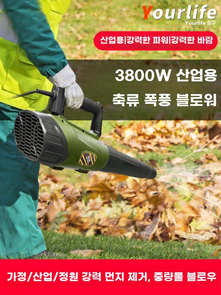 낙엽 송풍기 먼지 청소기 블로워 휴대용 에어 브로워 2000W - 상세 이미지 2