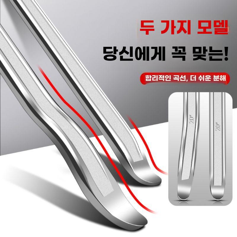 타이어 레버 지렛대 타이어교체 공구 탈거기 화물차 로드 레바 16인치 (2개) - 상세 이미지 2