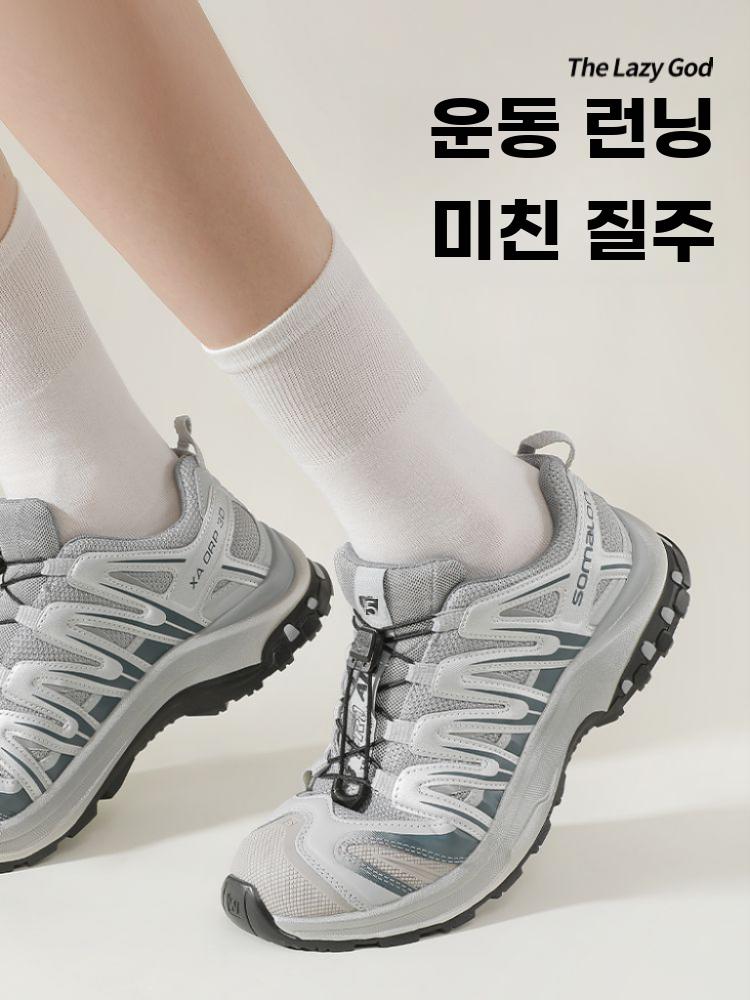 버클형 운동화끈 퀵레이스 신발끈 러닝화 슈즈 고정 잠금 - 상세 이미지 5