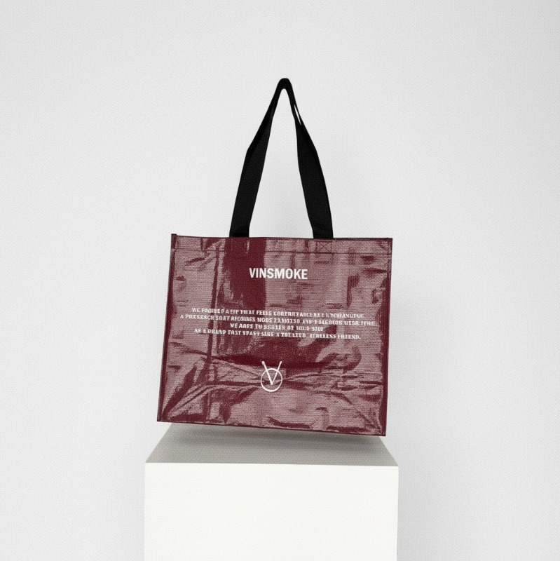 빈스모크 Tarp Bag (BURGUNDY) - 메인 이미지