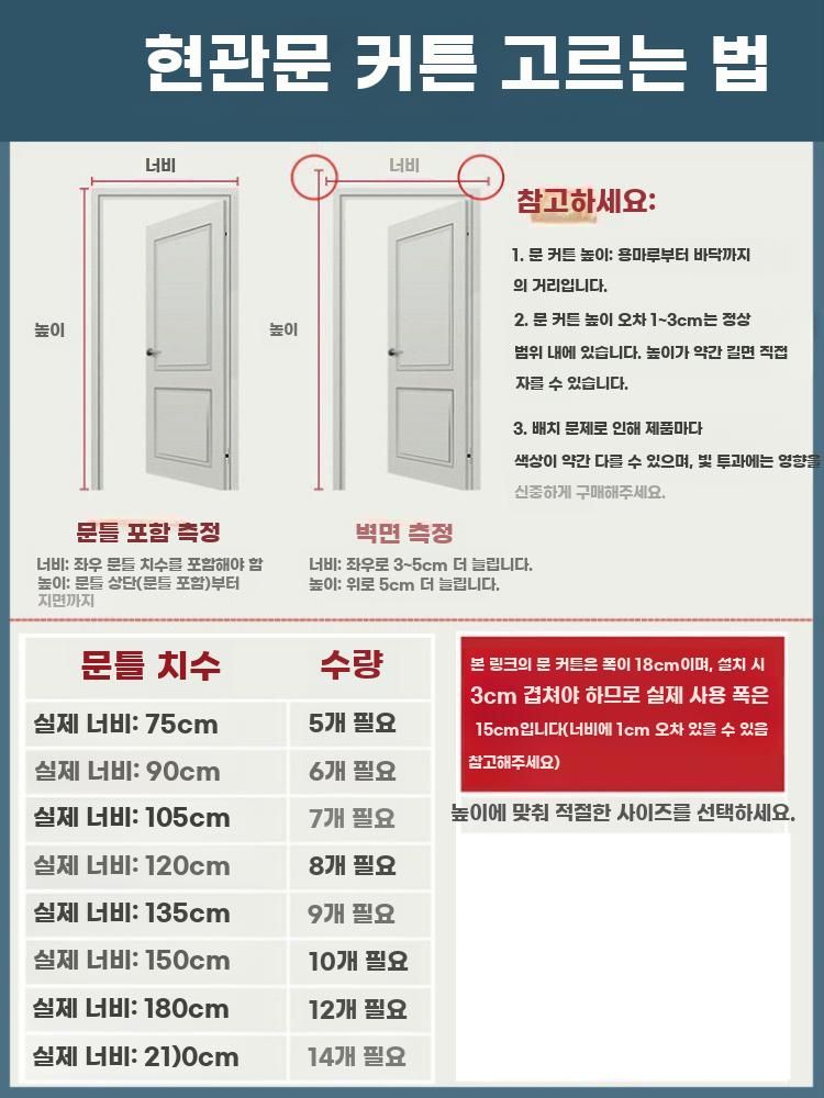 PVC 도어 투명 커튼 플라스틱 창고 주방 커텐 덮개 흰색 1.3mm 폭 15cm x 높이 200cm - 상세 이미지 5