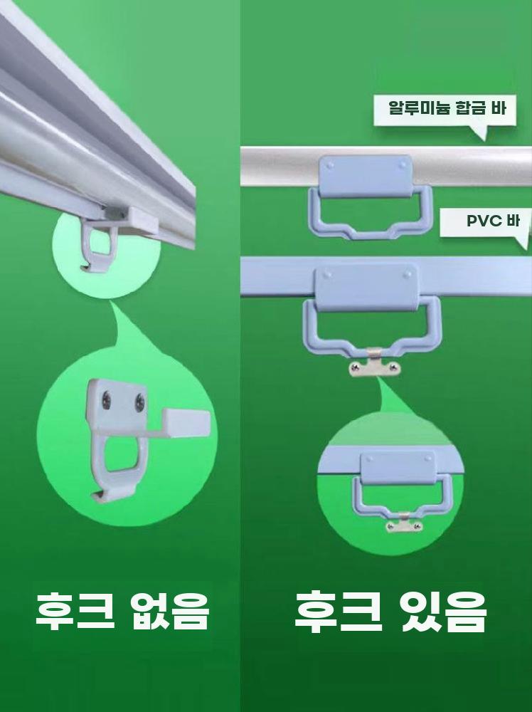 냉동고 롤스크린 투명 커튼 쇼케이스 가림막 신선유지 기본형 길이 150cm 인출 40cm - 상세 이미지 3