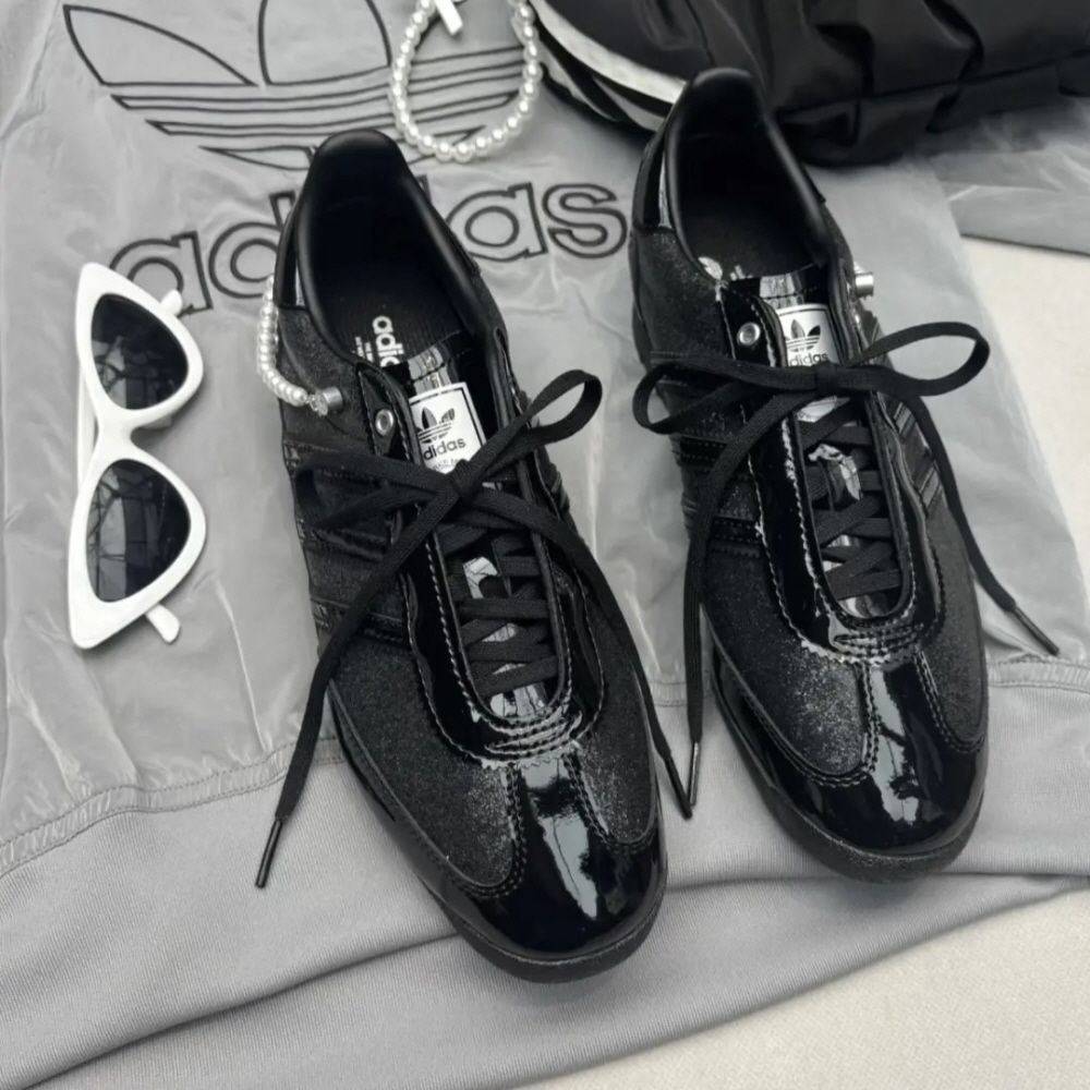 아디다스 SL 72 Patent Pearls Black Shine Silver JQ2615 - 상품 이미지