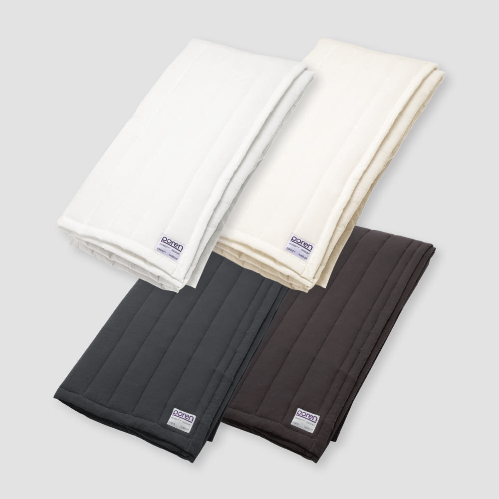 포렌 더험블 오가닉 광목 패드 젯블랙, SS(슈퍼싱글)