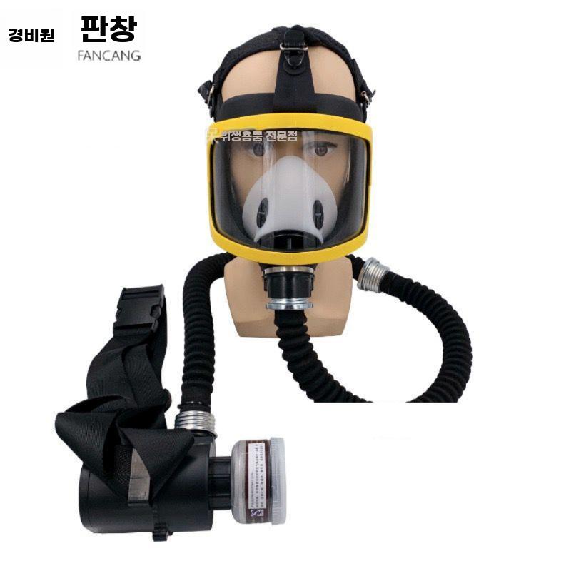분진 마스크 송기식 호흡기 전면 보호구 작업장 밀폐 - 상세 이미지 2