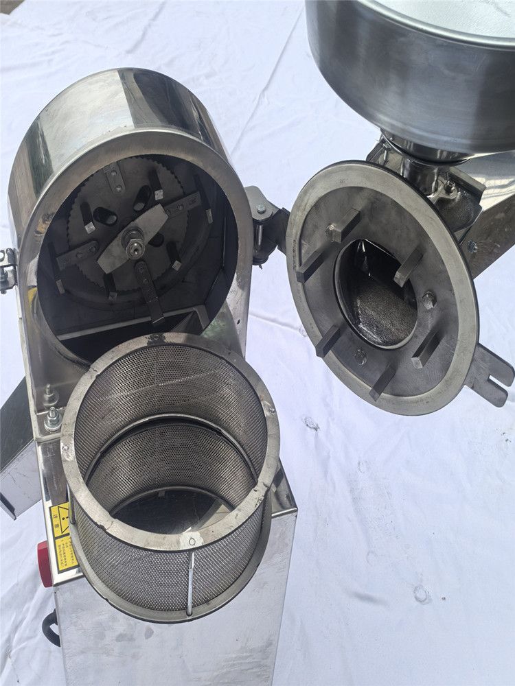 분말 분쇄기 곡물 그라인더 스텐 제분기 한약재 믹서 스텐 25형 (220V 4KW 구리모터) - 상세 이미지 4