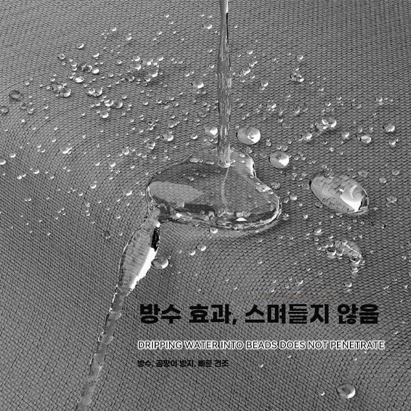 욕실 접이식 커튼 목욕 샤워 파티션 커튼봉 방수 샤워부스 커튼+그레이 3단 막대-120폭 1.8m - 상세 이미지 5