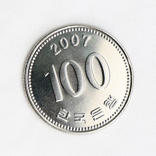 한국은행 2007년 100주 미사용 낱개 알주화 - 메인 이미지