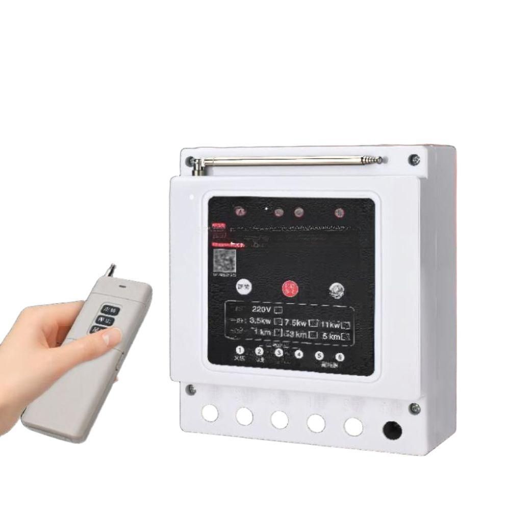 원격 스위치 컨트롤러 무선 제어 리모컨 모터 컨트롤 220V 5.5KW 1000m 리모컨 1개 - 상품 이미지