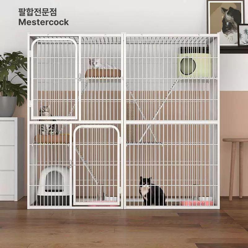 대형견 펜스 견사 고양이 케이지 반려동물 실내 실외 울타리 - 상세 이미지 3
