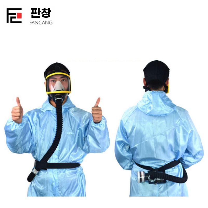 분진 마스크 송기식 호흡기 전면 보호구 작업장 밀폐 - 상세 이미지 5