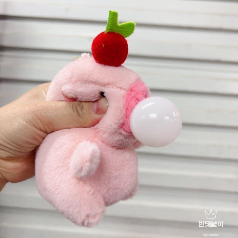 카피바라 키링 동물 인형 키홀더 가방고리 장식 펜던트 A - 상세 이미지 2