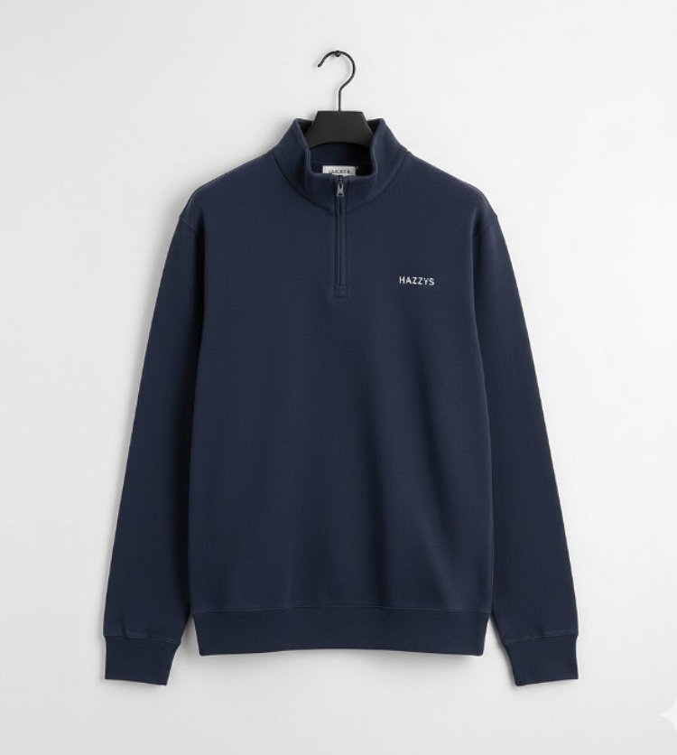 헤지스 남성 겨울 보온 필드룩 반집 하이넥 골프웨어 스윙티셔츠 - 상세 이미지 3