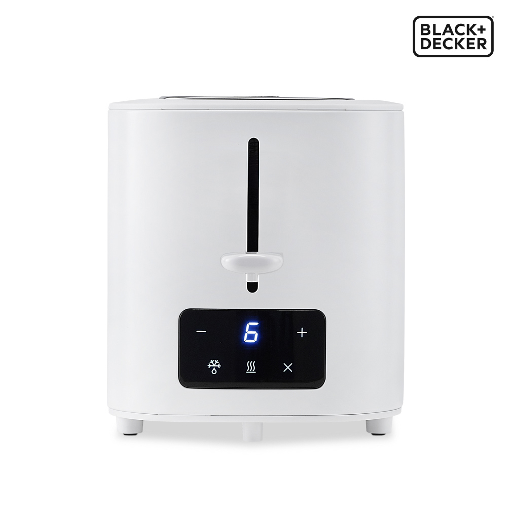 블랙앤데커 LED 디지털 2구 토스터기 토스트기 스텐 미니 기계 식빵 BXET1250-A