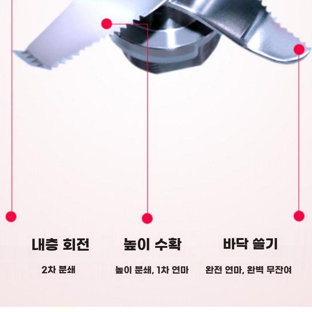 업소용 대용량 믹서기 과일 블렌더 초고속 스무디 분쇄기 블랙 11L - 상세 이미지 4