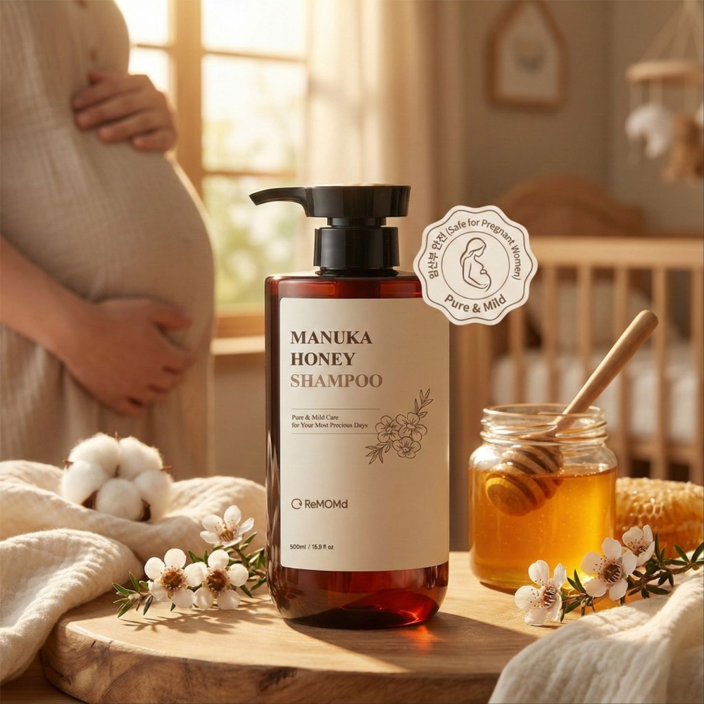 마누카꿀 임산부 샴푸 500ml 저자극 임산부화장품