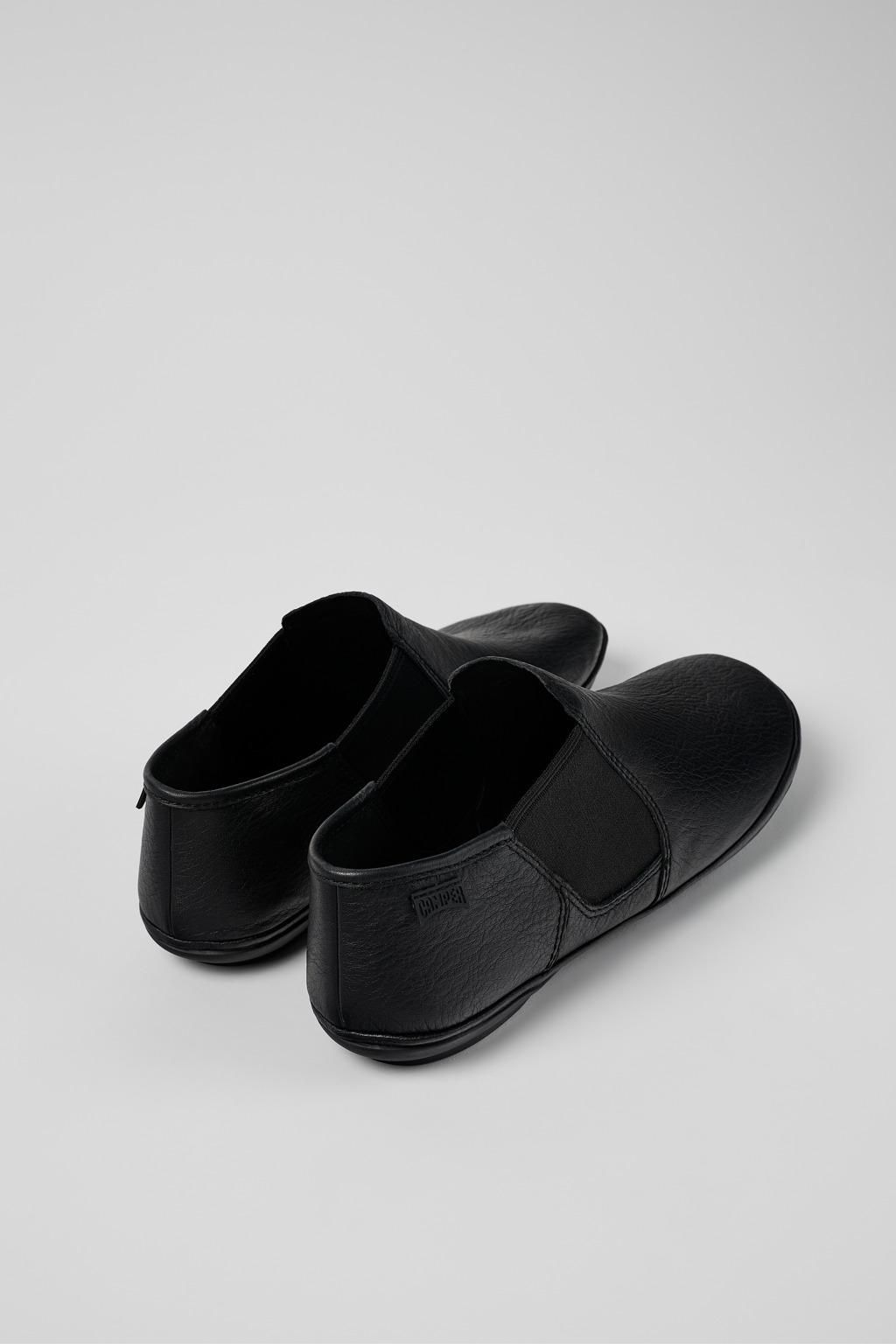 캠퍼 슬림핏 소프트 레더 블랙 앵클부츠 여성 K400123-003 BLACK - 상세 이미지 3