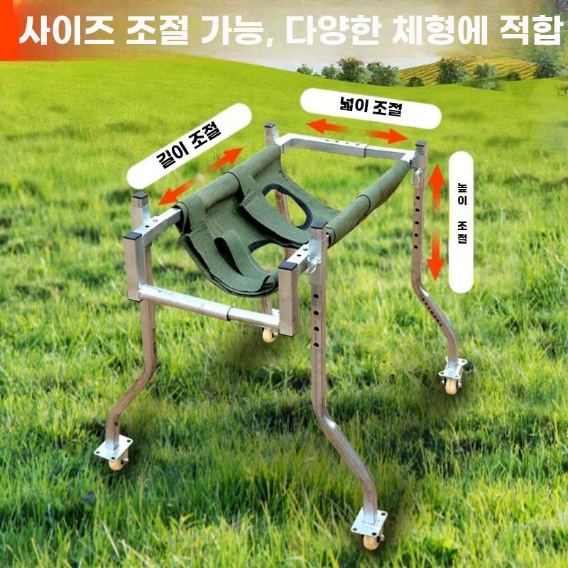 송아지 보행기 망아지 걸음 기립 보조 휠체어 축산 새끼 - 상세 이미지 4