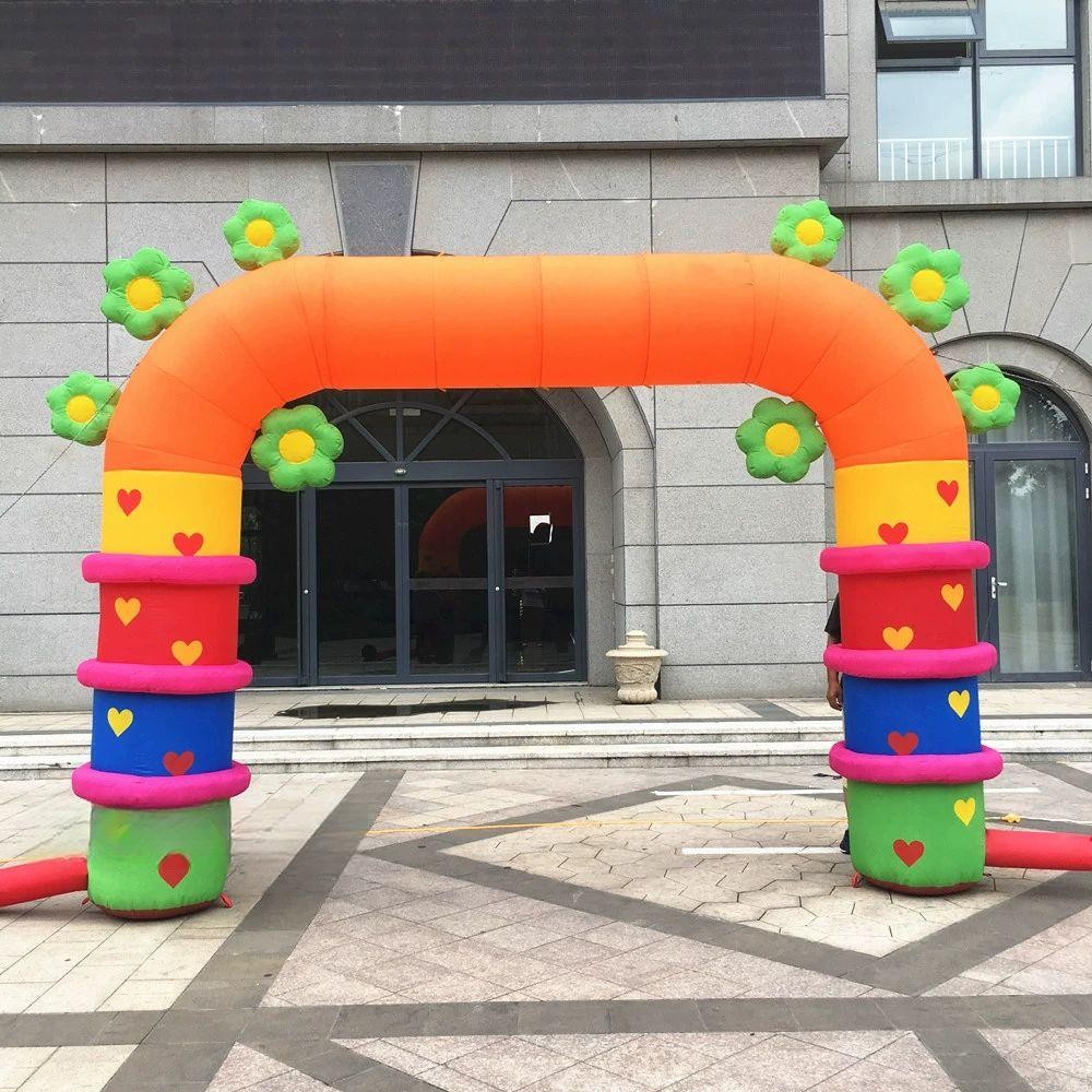 업소용 아치형 풍선 장식 축제 학교 행사 포토존 에어 아치 - 상품 이미지