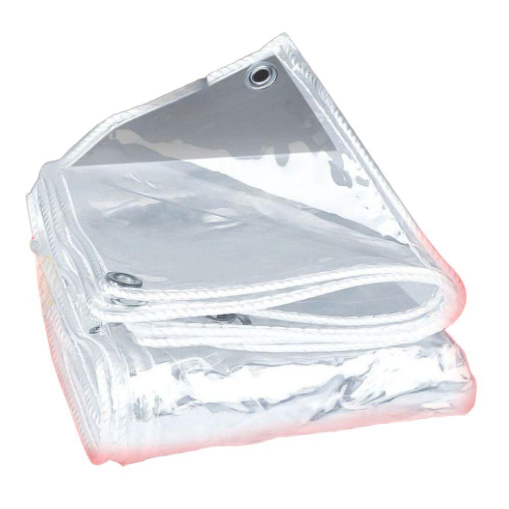 투명 방수포 방수천막 PVC 타포린 천막 캐노피 덮개 기본 0.5x1m - 상품 이미지