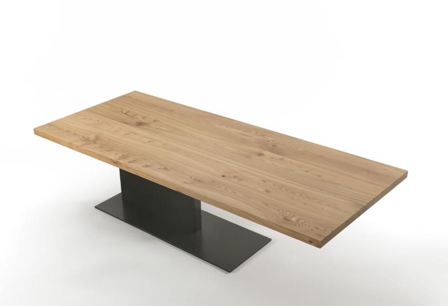 우드슬랩 테이블 다이닝 레스토랑 식탁 원목 탁자 모던 북유럽 우드 140x70x75cm 두께 4.6cm - 상세 이미지 5