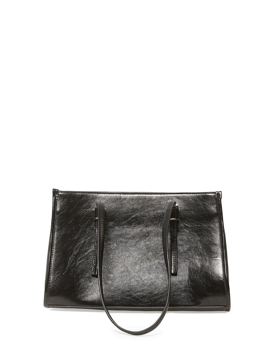 스페라 베이직 블랙 샤이니 토트백 59010208250 NEGRO - 메인 이미지