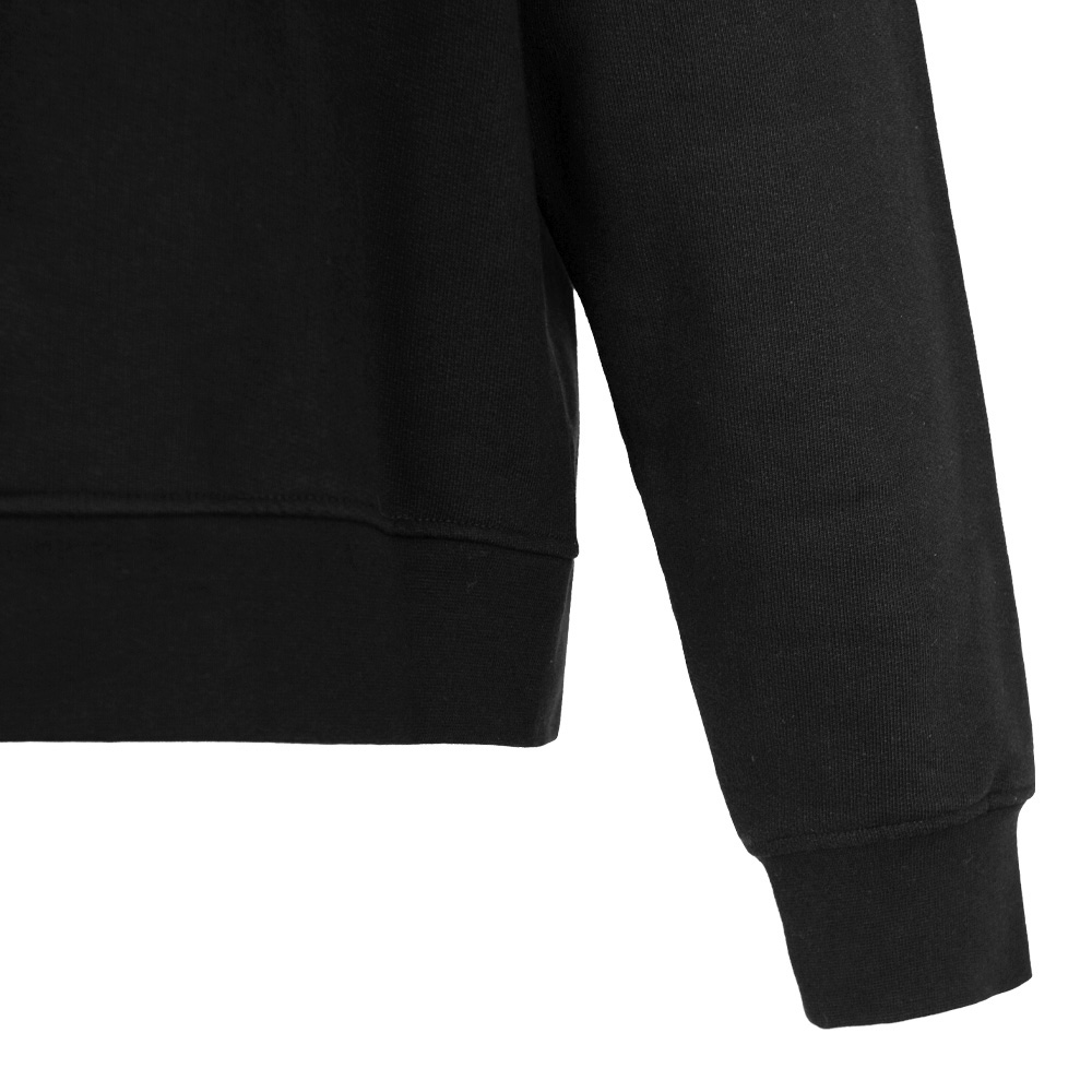 자크뮈스 로고 자수 레귤러핏 블랙 후드티 245JS310 2120 990 (2025 S/S) L - 상세 이미지 5