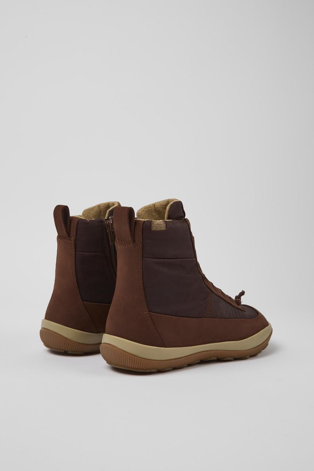 캠퍼 방수 브라운 여성 앵클부츠 Peu Pista K400650-003 BROWN - 상세 이미지 3