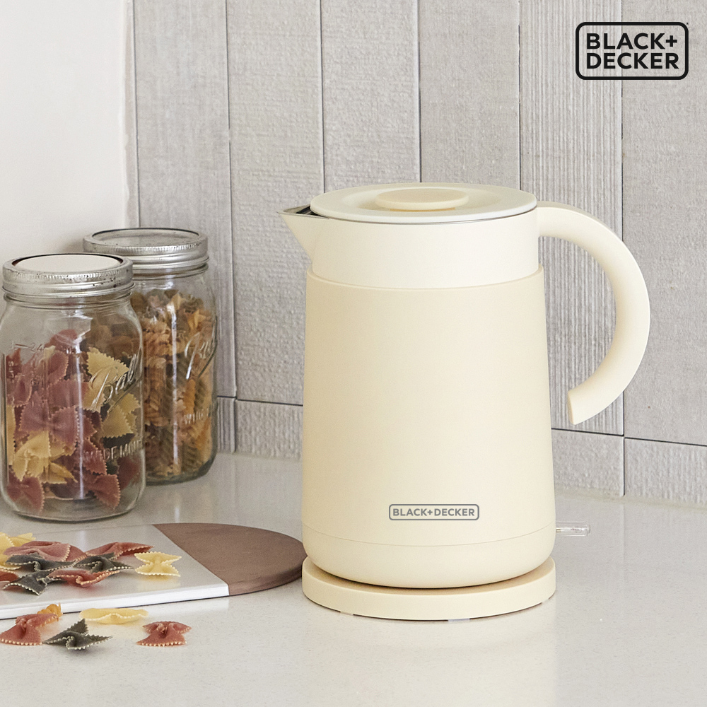 블랙앤데커 온무드 무선 전기포트 1.5L 티 커피 전기주전자 올스텐 BXEK2250-A