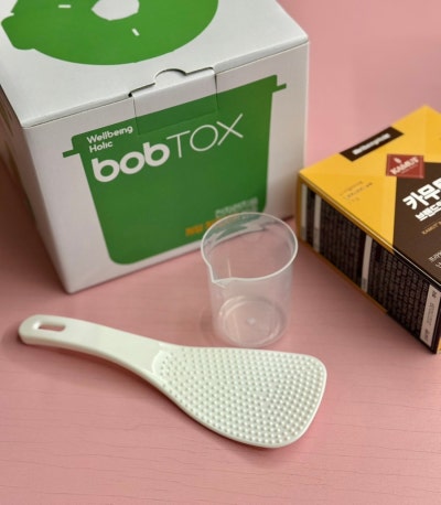 밥톡스 BOBTOX 국내특허 저당질 저당밥솥 전자레인지 용기 당뇨 다이어트 이미지 8