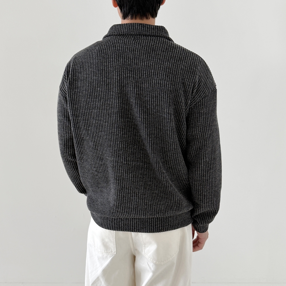 1+1 남자반집업니트 하프집업니트 이미지 6