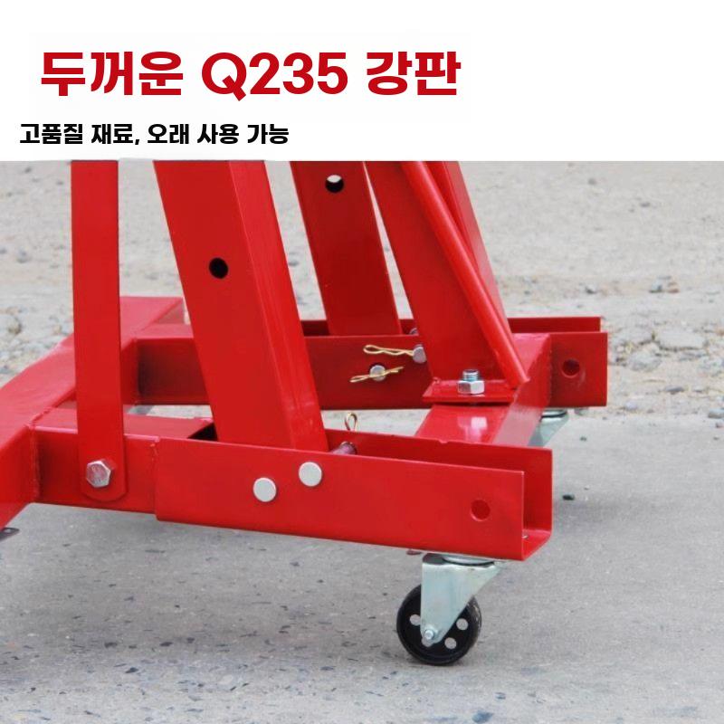 접이식 유압 크레인 소형크레인 이동식 리프트 기중기 2T 부티크 접이식 크레인 - 상세 이미지 4