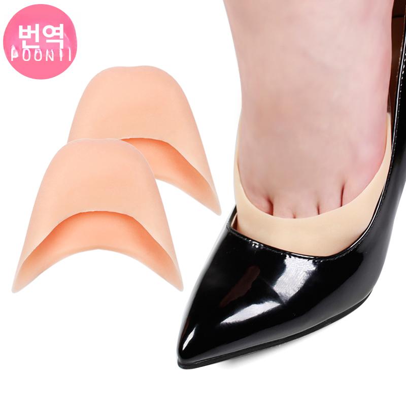 발레 하이힐 발가락 보호 실리콘 쿠션 패드 발끝 커버 발 보호대 - 상세 이미지 5