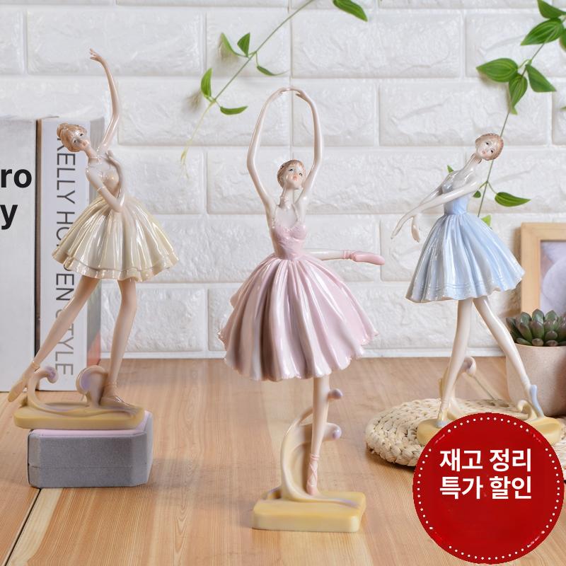 발레 소녀 조각상 거실 장식 창의적 선물 - 상세 이미지 2