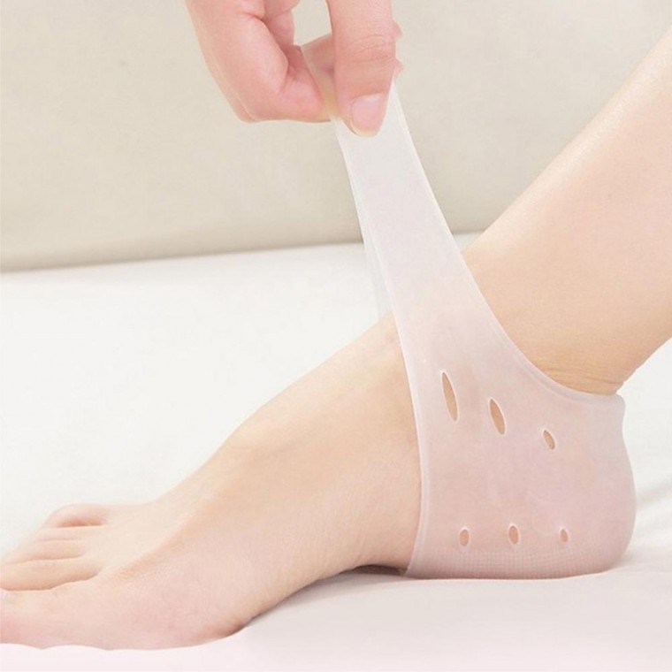 발뒤꿈치보호대 실리콘 발꿈치패드 뒷꿈치갈라짐 패드 발꿈치 발보호대 풋 - 상품 이미지
