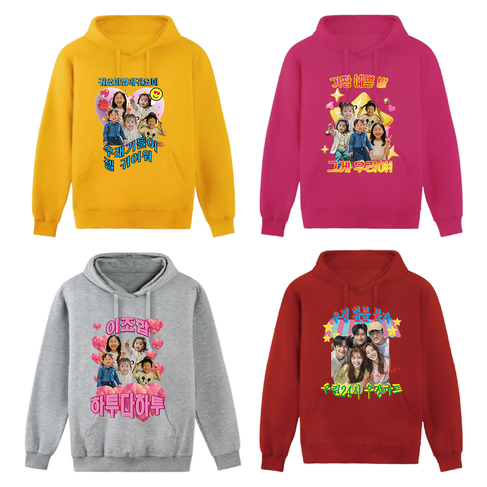 티셔츠 우정 여행 반티 단체티 커스텀 친구 사진 문구 주문제작 맨투맨 후드 상세 이미지 4