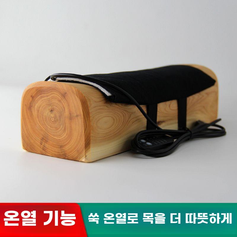 나무 목침 우드 원목 베개 단단한 경침 경추 숙면 소 폭9 높이7 (155-165) - 상세 이미지 5