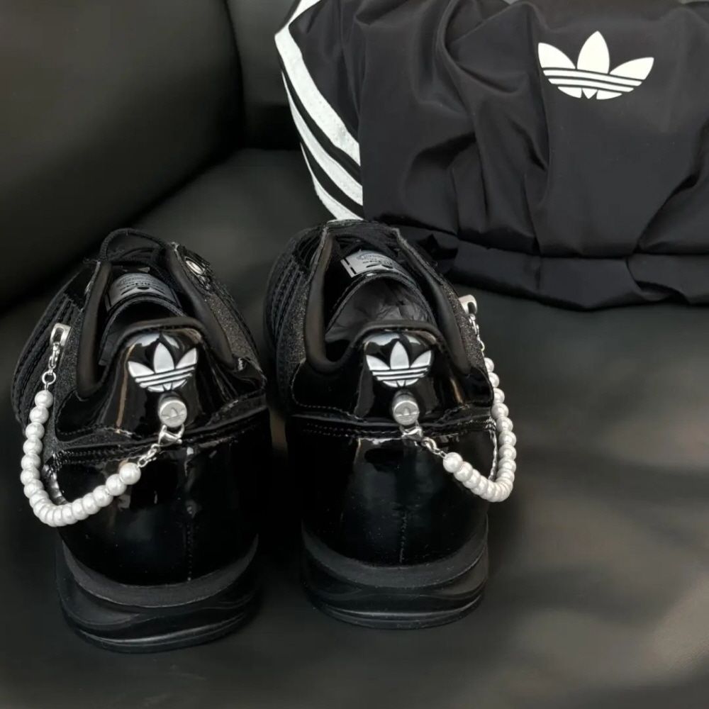 아디다스 SL 72 Patent Pearls Black Shine Silver JQ2615 - 상세 이미지 2