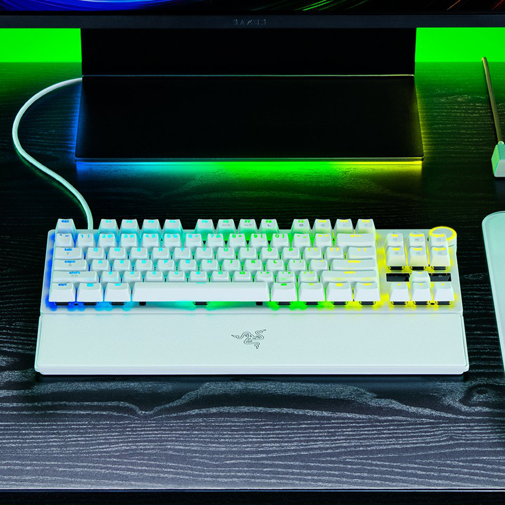 [국내정발] 레이저 헌츠맨 V3 PRO TKL 래피드트리거 8K 화이트 영문, 자석축 - 상세 이미지 4